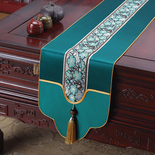 艺必旭新中式茶几餐桌旗