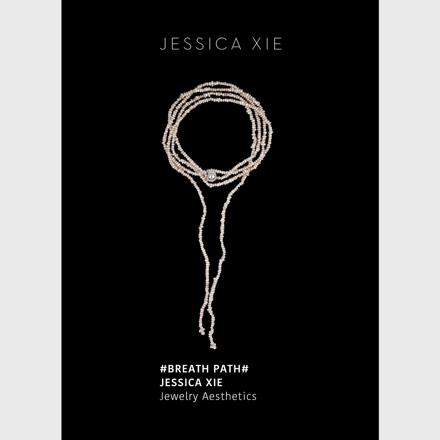 JX I 息径 极简美学天然巴洛克珍珠长项链多层设计老钱造型毛衣链