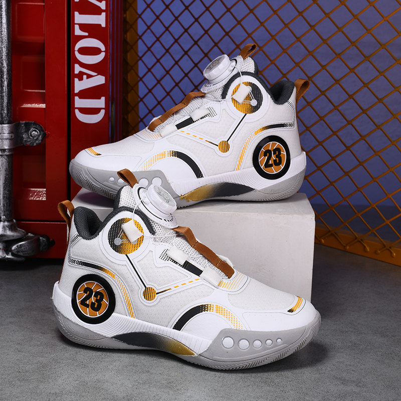 走英国Gopers潮牌欧洲站篮球鞋男童摩擦有声音实战儿童休闲运动鞋