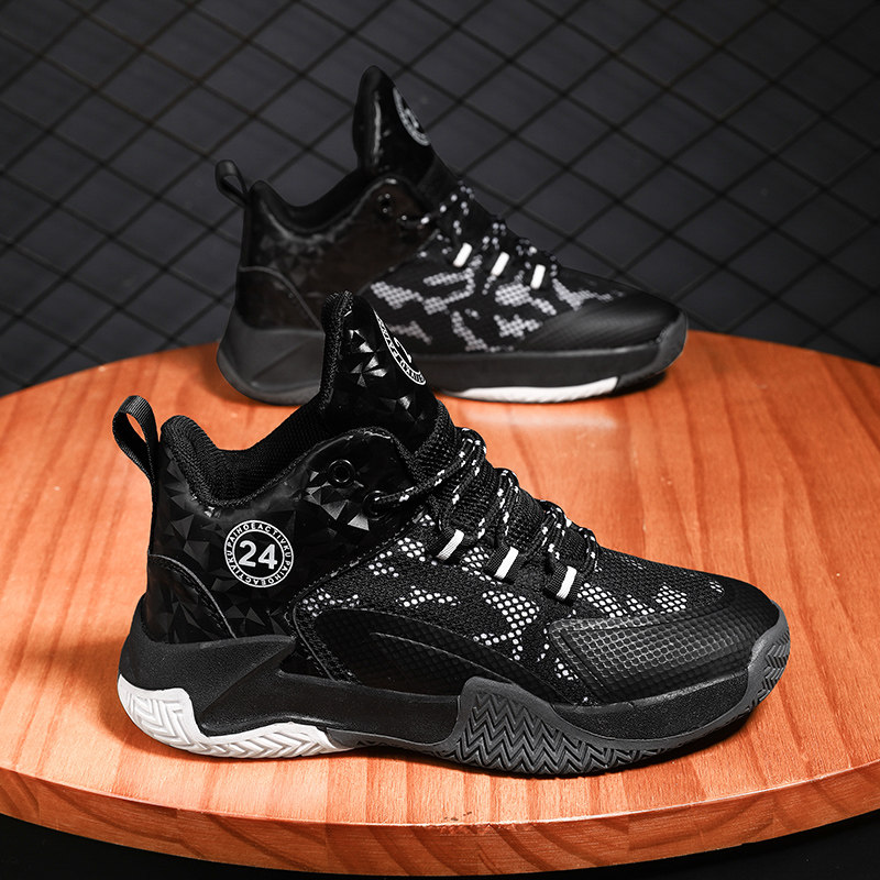 走英国Gopers潮牌欧洲站篮球鞋男童摩擦有声音儿童专业实战运动鞋