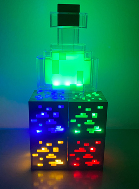 我的世界火把灯男生小夜灯火炬氛围灯壁灯MC周边玩具模型节日礼物