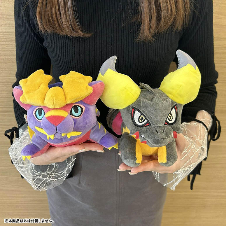 卡普空CAPCOM怪物猎人灭尽龙玩偶