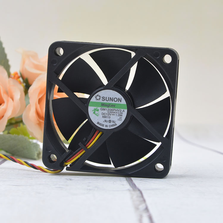 / GM1206PHV2-A 6CM/厘米 12v 1.0w 6015超静音电源风扇