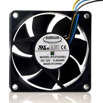 Cooljag 7025 R127025BU 12V 0.40A cpu主板 4线pwm温控调速