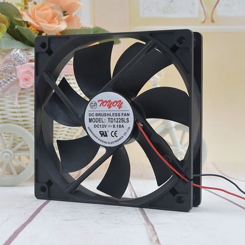 TONON TD1225LS 12025 12V0.18A 12CM  机箱 超静音 电脑电源风扇