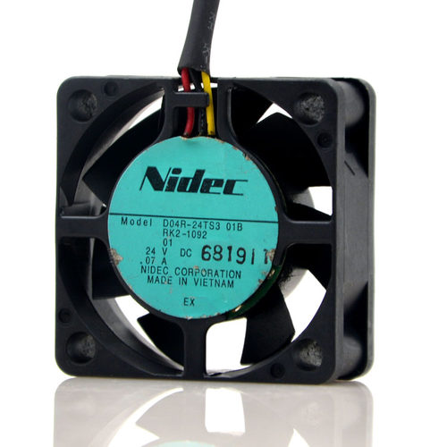 NIDEC 4CM 4015 24V 0.07A D04R-24TS3 01B 打印机 散热风扇