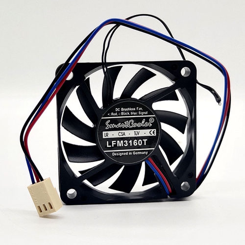 DCFAN LFM3160T 6010 12V 0.25A 6CM/厘米 温控 超薄静音散热风扇