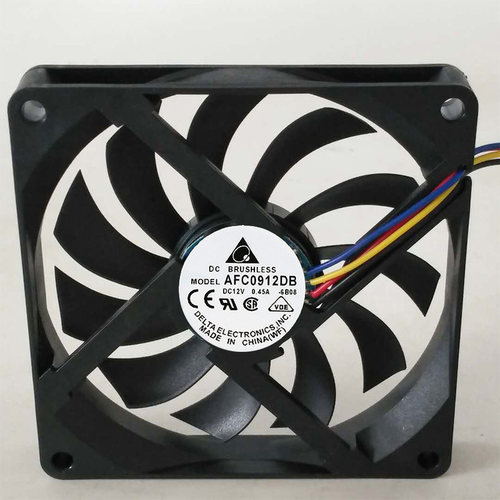 9015 AFC0912DB 9CM 12V 0.45A 四线PWM调速机箱电脑CPU风扇