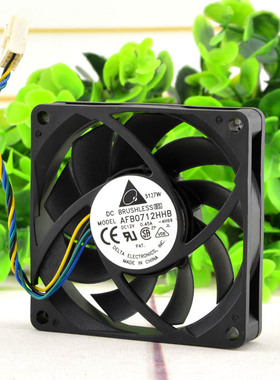 温控APWM12VAFB0712HHB散热0.4570157CM风扇4针