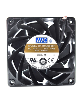 DYTH1238B8F  12038 48V 12CM铝框耐高温暴力大风量散热风扇