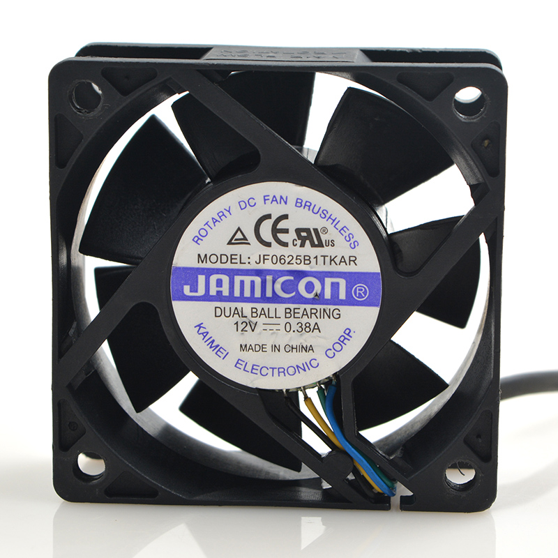 凯美 6cm JF0625B1TKAR 12V 0.38A 6025 服务器 电脑主板温控风扇