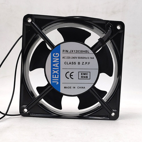 JIEXIANG JX12038HBL/HSL 220V0.14A 12CM12038KTV箱柜散热风扇