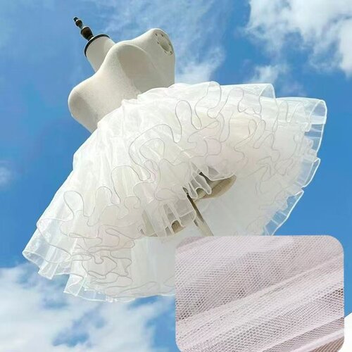lolita裙撑COS女仆无骨裙撑日常洛丽塔暴力狗短蓬蓬衬裙软纱撑