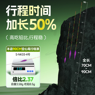 小凤仙翘嘴行程鱼漂全目加粗尾浮漂大物鲢鳙流氓漂90cm浮标批