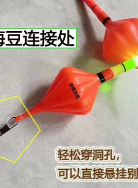 莲花电子大肚醒目漂大物红旗远投浮漂矶钓水怪爆炸漂海钓阿波鱼漂