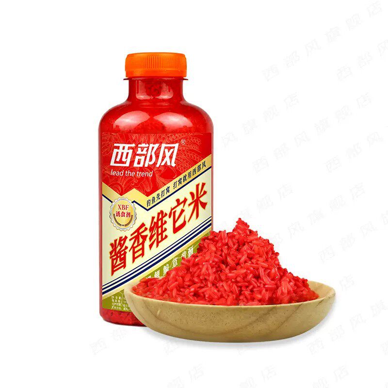 西部风鱼饵 酱香维它米窝料米团 500克