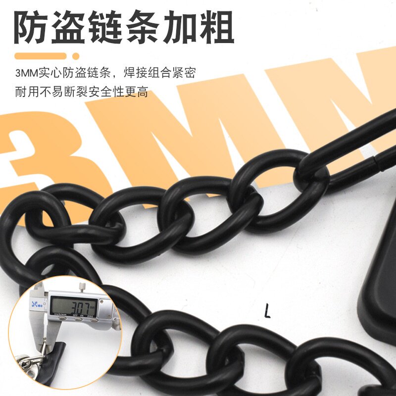 不锈钢防盗链酒店免打孔插销链条锁房门内锁安全反锁防贼锁扣门栓
