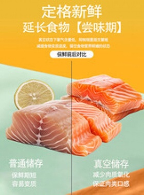 AMOi/夏新真空封口机家用食品保鲜塑封机干湿两用全自动厨房神器