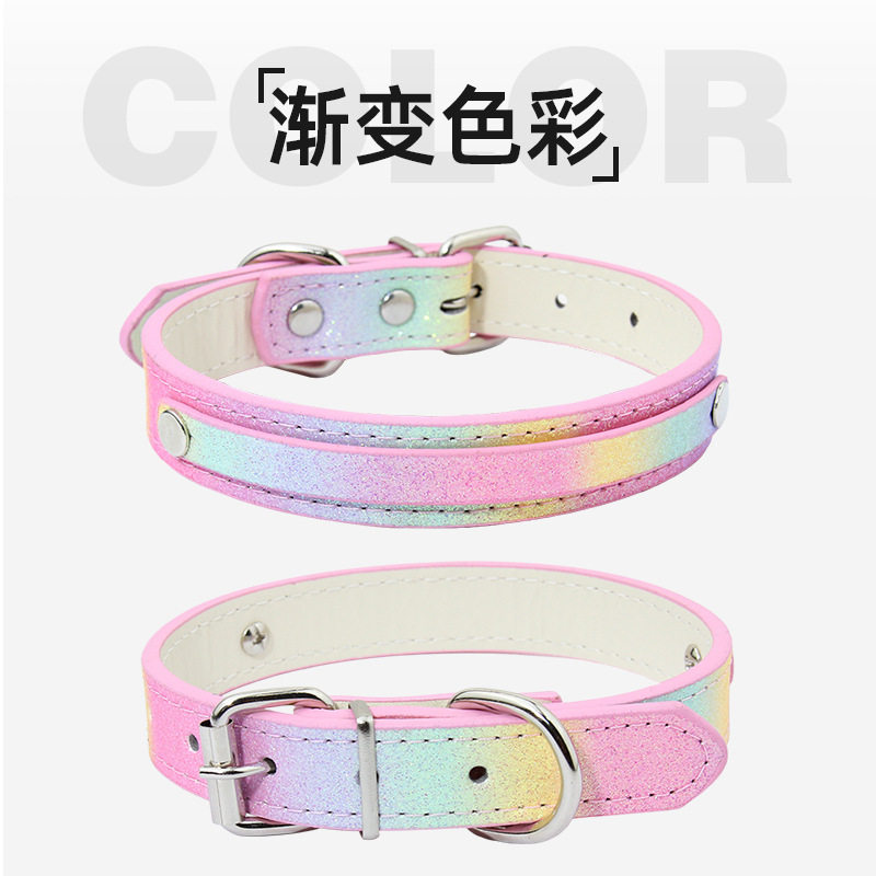 严选狗狗项圈DIY字母钻石宠物皮质项圈脖圈猫咪泰迪宠物Choice