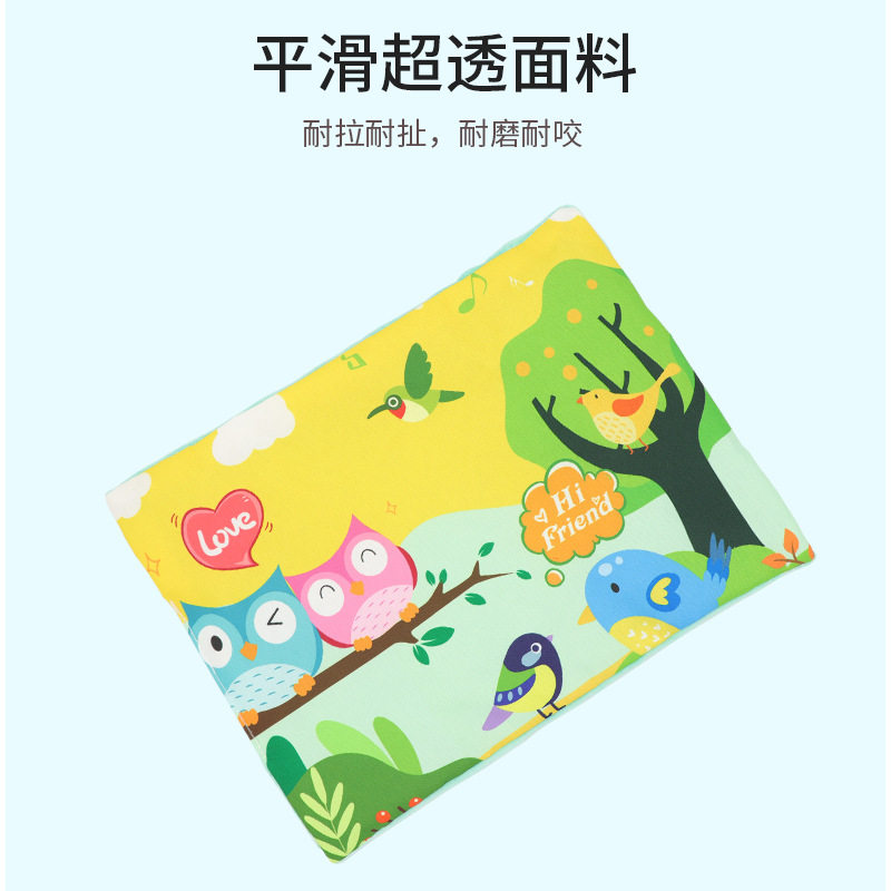 漫画风宠物用品睡垫创意卡通猫咪午睡垫子带响纸猫薄荷啃咬猫玩具