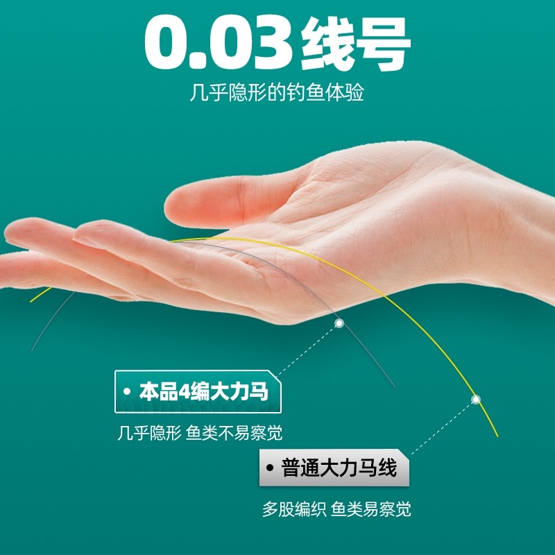 超细金袖短子线双钩.#pe线伊势尼金海夕大力马鱼钩钓鱼钩草鱼