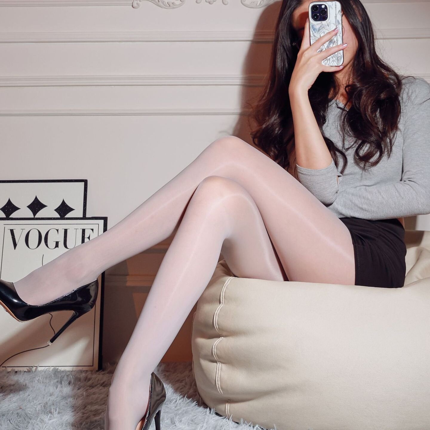 马油袜100%黑丝袜耐穿夏季薄款透明丝滑8d连裤袜女光感隐形塑形