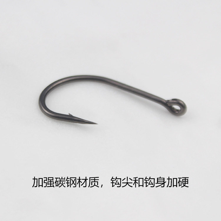 批发超滑鲤鱼钩加强款鱼钩特铁氟龙管付散装钓鱼钩鲢鱼钓钩渔具