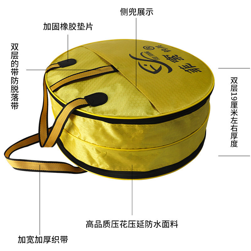 加厚鱼护包渔护包户外运动包帆布钓鱼包双层单层飞盘手抛网包