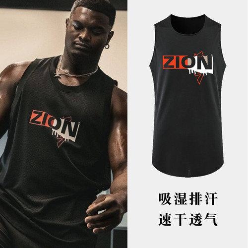 ZION杜克胖虎蔡恩廉森篮球训练服