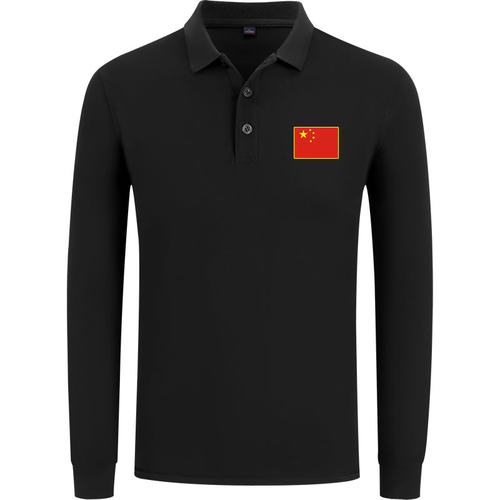 长袖POLO篮球足球武术教练服定制