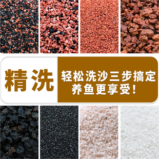 精洗综合底沙造景底沙化妆沙水草乌龟铺面鼠鱼沙三湖底沙南美