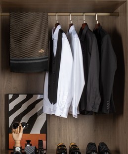 道具展示摆件 软装 展厅展示衣服定衣柜衣帽间样板房样品白衬衫 西装