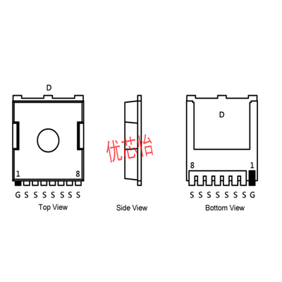 NVBLS/NTBLS001N06C NTBLS0D7N06C 001N06C 贴片60V贴片TO-LL/8L