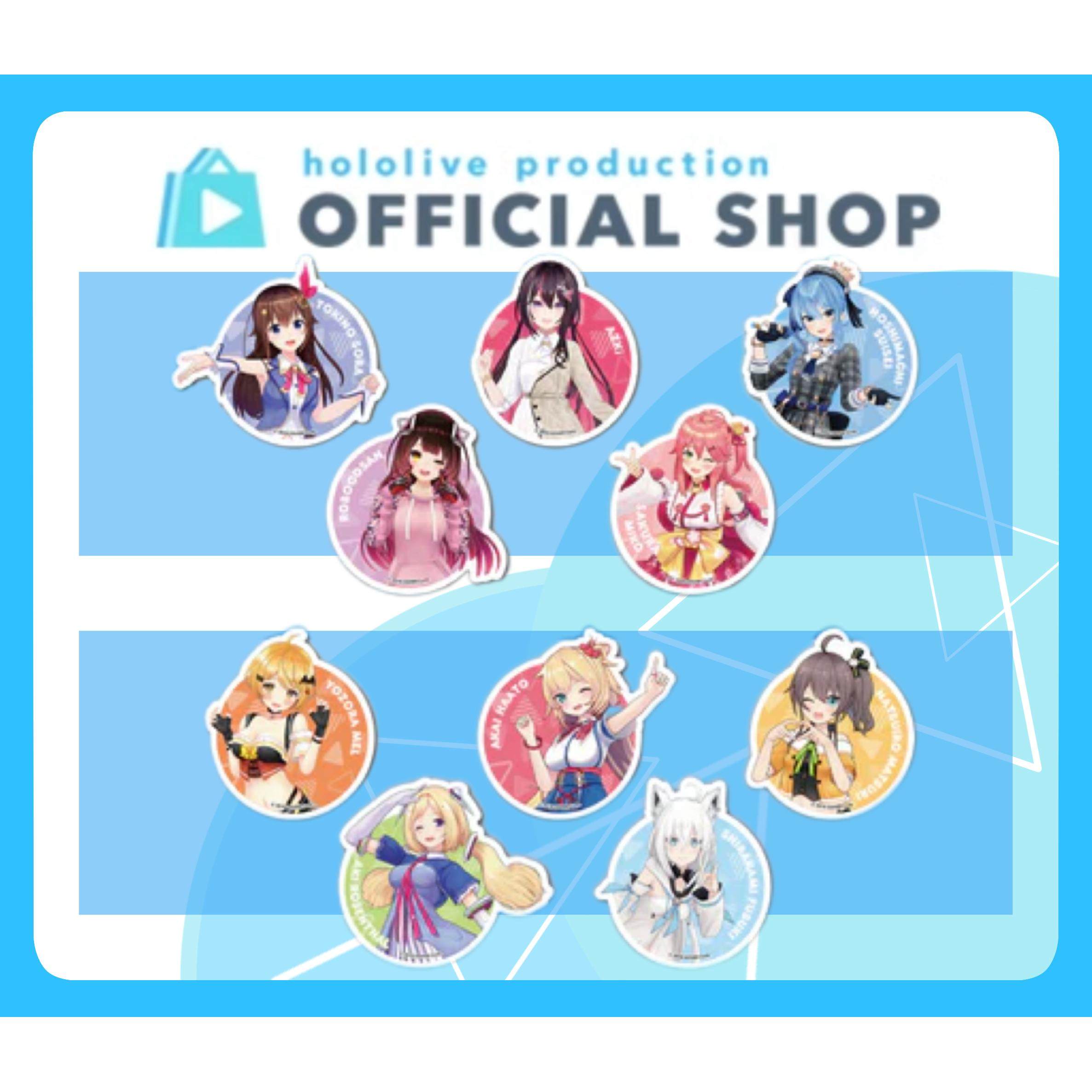 官方正版贴纸色纸hololive 2024 BW白上吹雪宝钟玛琳沙花叉拉普拉,模玩/动漫/周边/娃圈三坑/桌游,动漫徽章/立牌,淘宝优惠券,粉丝福利购,淘宝优惠卷