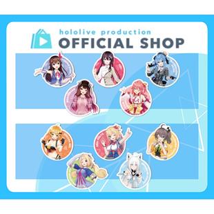 官方正版贴纸色纸hololive 2024 BW白上吹雪宝钟玛琳沙花叉拉普拉