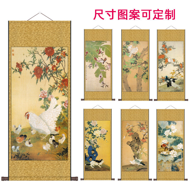 陈之佛花鸟丽江南手工制作