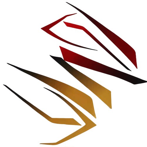 CK新款前围侧板拉花贴纸