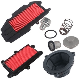 光阳CK150T-3-13-15 LIKE150 Q150 G150空滤芯网海绵机滤放油螺丝