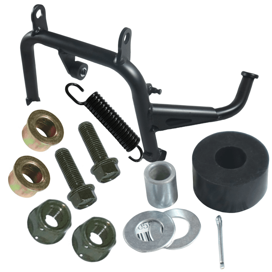 光阳摩托CK600T-10AK550大撑螺丝弹簧托架主脚架缓冲橡胶