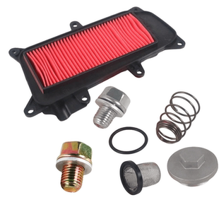 光阳踏板CK150T-B弯道情人150 LIKE180 空滤芯网格机滤网放油螺丝