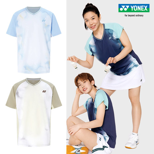 尤尼克斯羽毛球服吸湿速干比赛服