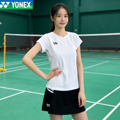 YONEX尤尼克斯羽毛球服2026秋冬国羽男女款速干训练服 yy运动短袖