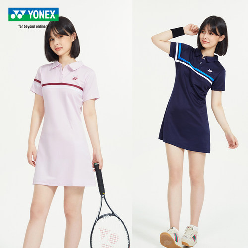 尤尼克斯羽毛球服速干休闲连衣裙