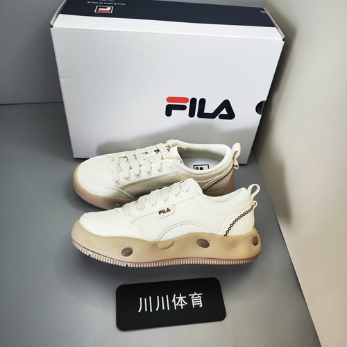 【狂欢价】FILA/斐乐 Cookies 曲奇 复古 简约 圆头 休闲鞋