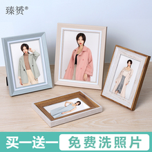相框摆台7寸5 6 8 10 7 a4来图定做创意挂墙定制打印加洗照片做成