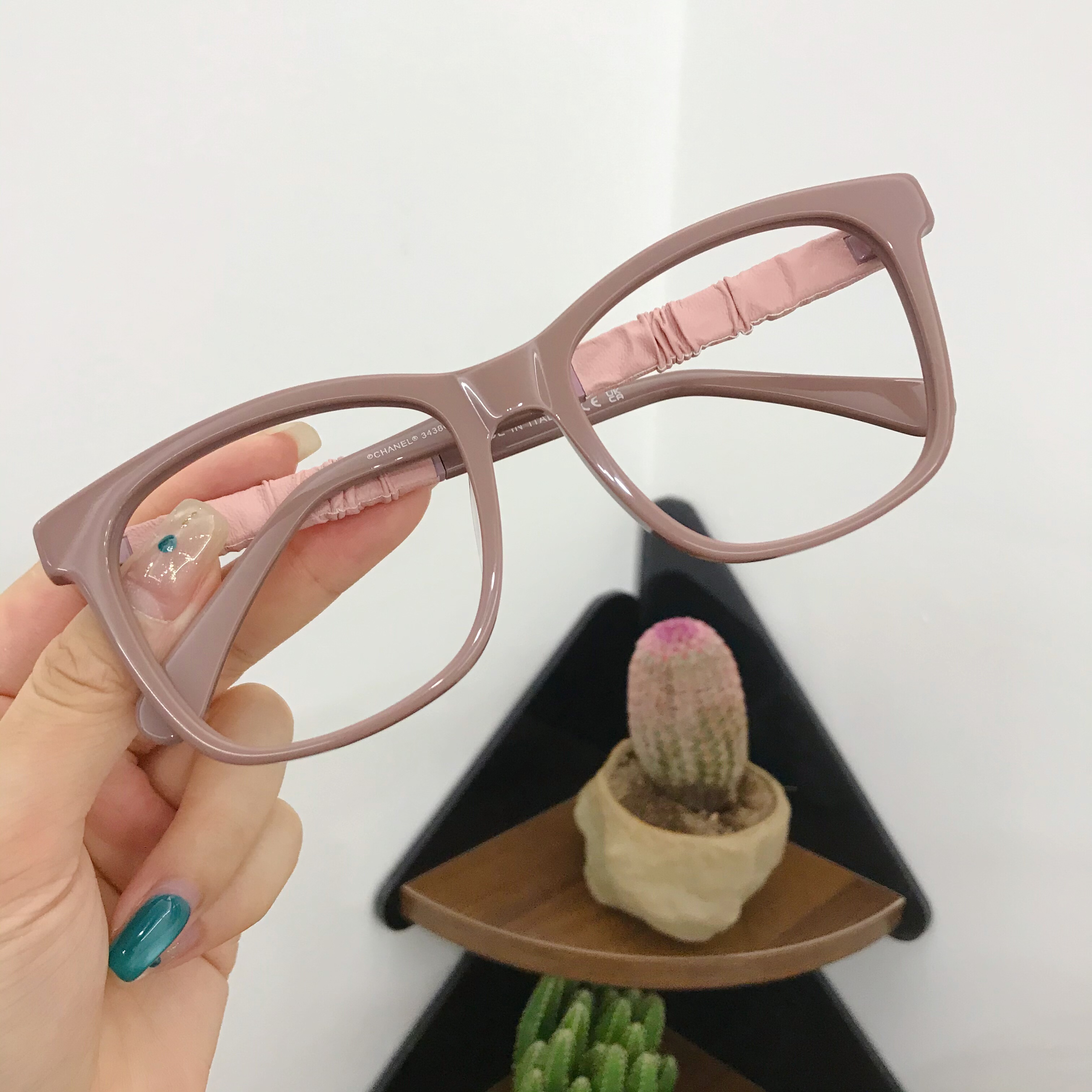 韩版橡皮粉方框近视眼镜女可配有度数素颜神器粗框显脸小眼睛镜架