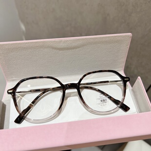 超轻防蓝光眼镜近视女度数可配素颜神器大框显脸小眼睛方圆脸镜架