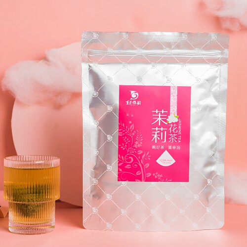 东茶雅韵茉莉花茶50包入三角茶包