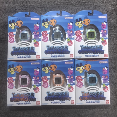 万代Tamagotchi拓麻歌子V3通信联机电子游戏宠物机四叶草彩色泡泡