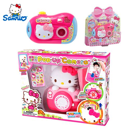 HELLO KITTY凯蒂猫正版仿真照相机KT50020儿童过家家女孩玩具